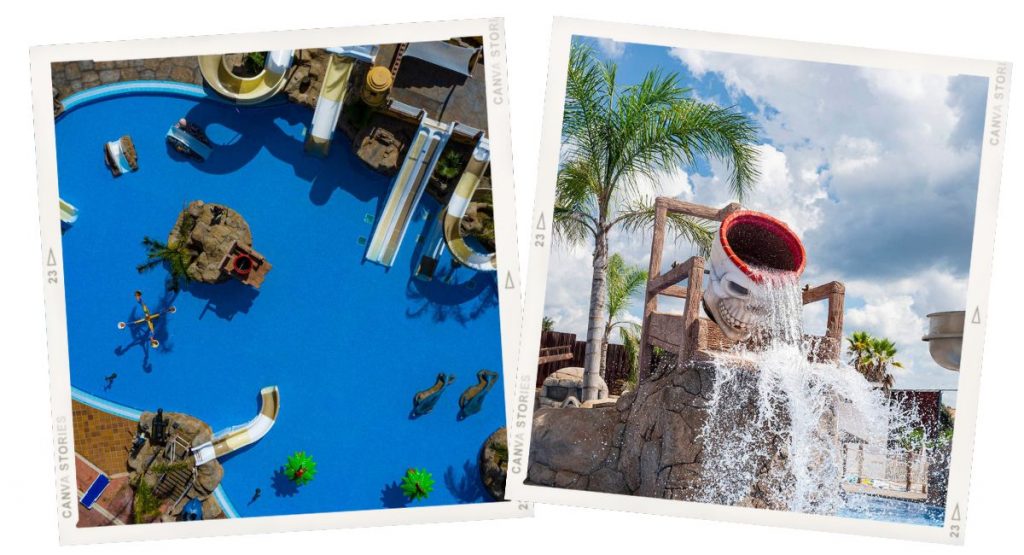 Costa Encantada Hotel, Lloret de Mar review - the splash park and slides are perfect for younger children