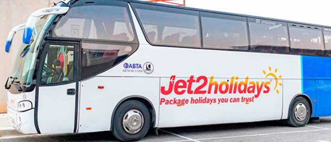 Costa Encantada Hotel, Lloret de Mar review: Jet2 Holidays transfer coach - comfortable and air conditioned