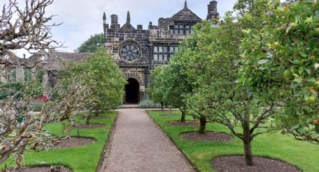 East Riddlesden Hall review - On dry days, while away the afternoon strolling through the orchard and enjoying a game of lawn skittles at the rear of the house
